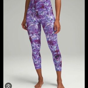 Lululemon Align High Rise in Iridescent Floral